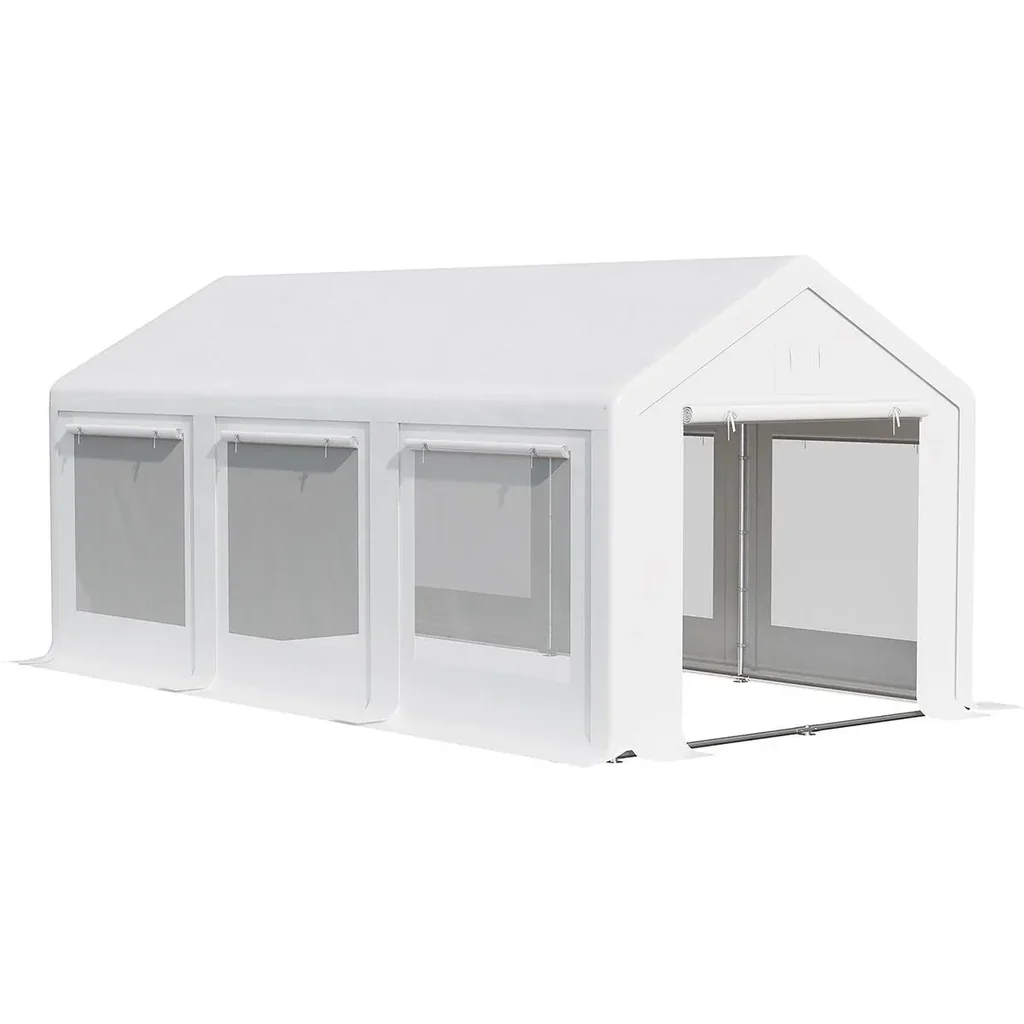 Pavillon 6 x 3 M - weiß