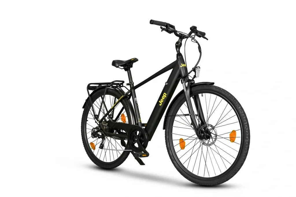 Herren Trekking E-Bike 28 Zoll, Ramengröße 48 cm, 7-Gang Kettenschaltung, black, TMR 7000