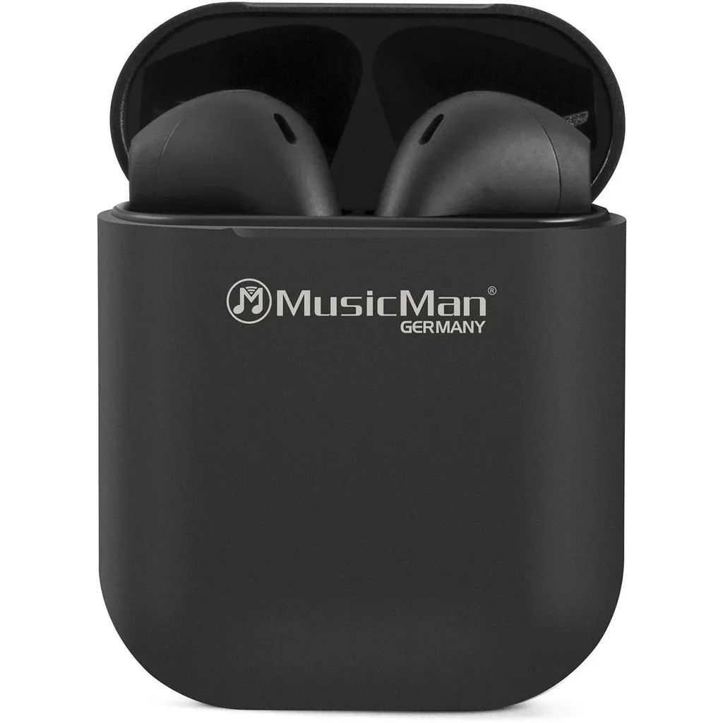 Kabellose Stereo-In-Ear-Kopfhörer schwarz