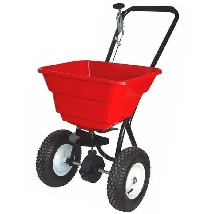 Turfmaster Push Schneefräse 36 kg. Düngerstreuer - Salzstreuer