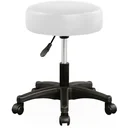 Hocker / Bürohocker / Werkbank - drehbar und verstellbar - Weiß