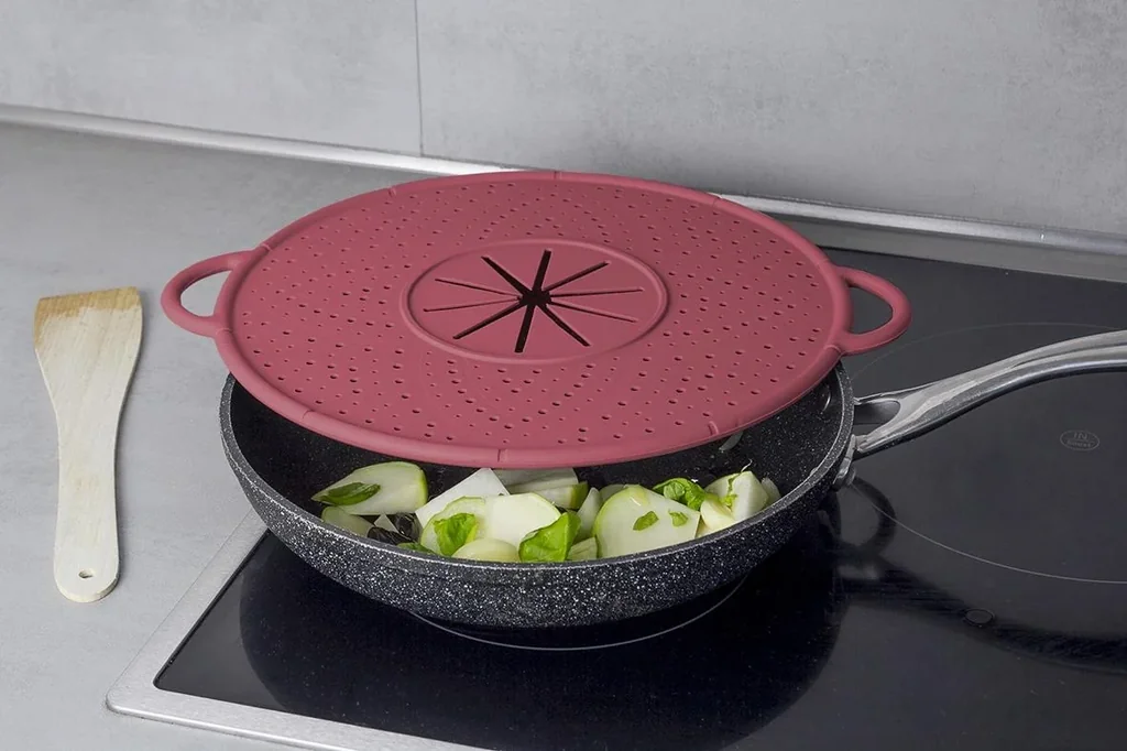 7in1 Multiküchenhelfer, Rot/ Pink