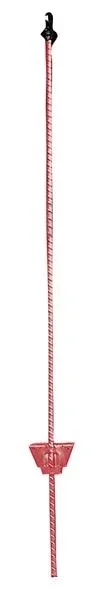 Weidezaunpfähle rund 7mm V - schwarz