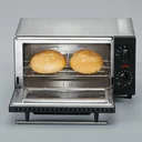 Mini-Backofen - 800 Watt - Schwarz/Silber