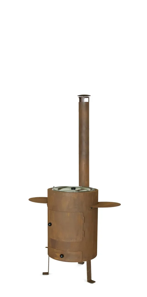 Outdoor- und Fondue-Ofen Deluxe rost