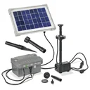 Solar Pumpensystem "Palermo" mit LED Beleuchtung