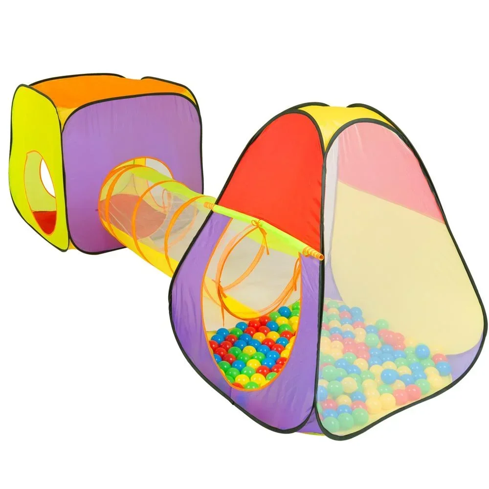 Spielwerk 3-teiliges Spielzelt mit Tunnel