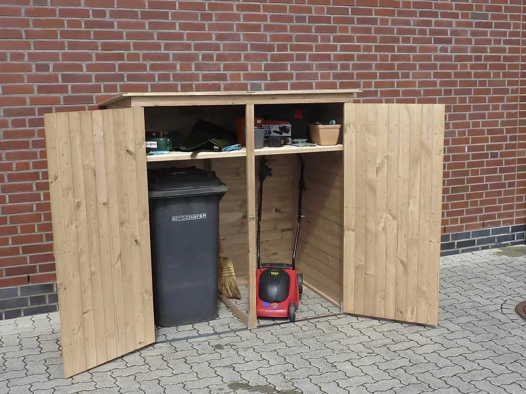 Mülltonnenschrank 2türig