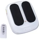 Beintrainer passiver elektrischer Beintrainingsgerät Heimtrainer 5-stufig verstellbar Stahl + Gummi + ABS Weiß + Schwarz