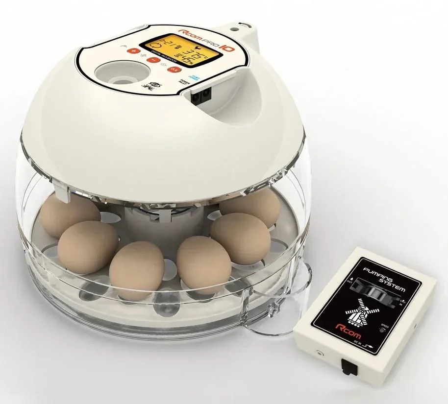 Inkubator R-COM10 PRO PLUS für 10 Eier
