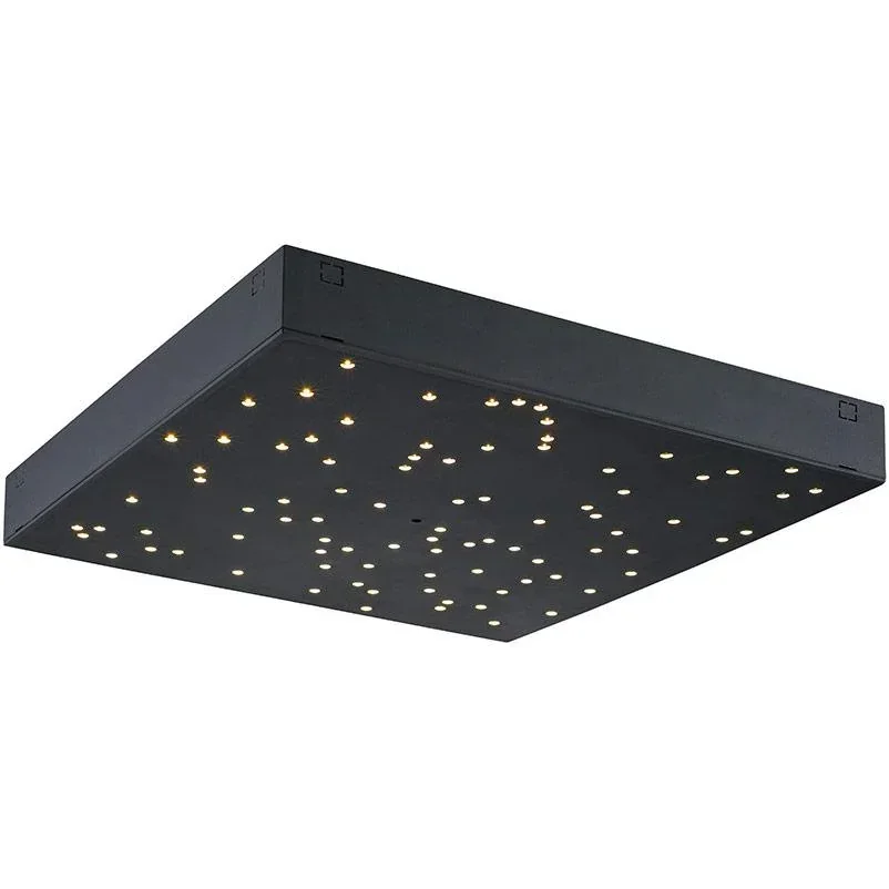 VT-7128 LED-Paneel Sternenhimmel - 30 x 30 cm - schwarz - 8W - anschließbar - dimmbar