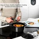 Performance Series Kasserolle - Kochgeschirr - Backofen geeignet - 28 cm - Schwarz
