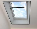 Fliegengitter für Dachfenster, schwarz, 2 Stück