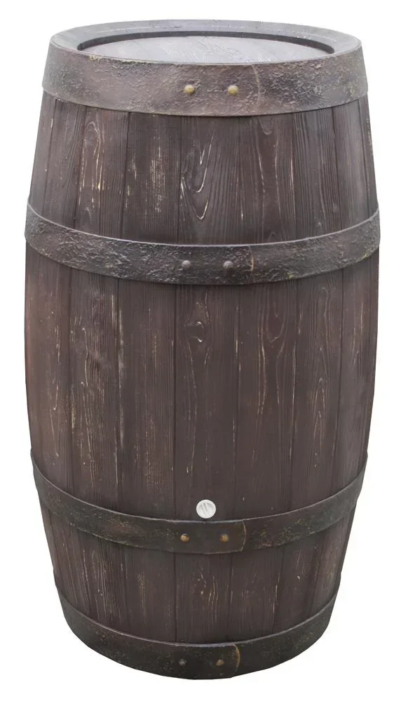 Regentonne "Barrique", 250 l, Farbe dunkelbraun