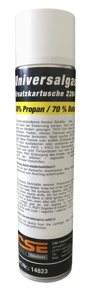 Gaskartusche zum Bio - Flamme, 600 ml