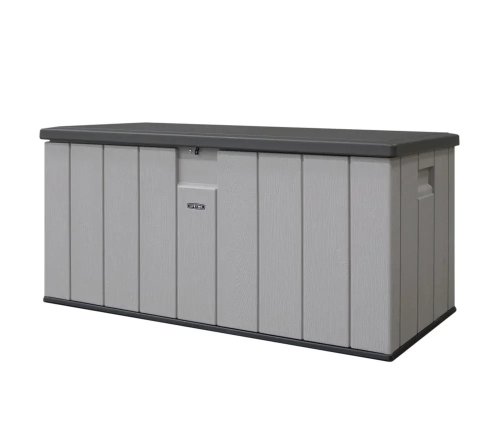 Kunststoff Kissenbox Harmony 570 Liter Volumen lichtgrau