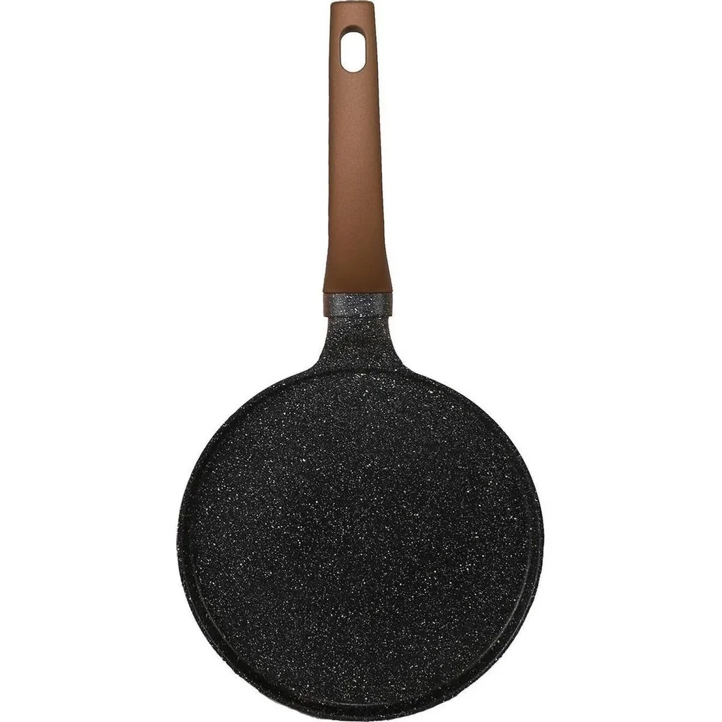 Pfannkuchenpfanne - Antihaft - 24 cm - Braun