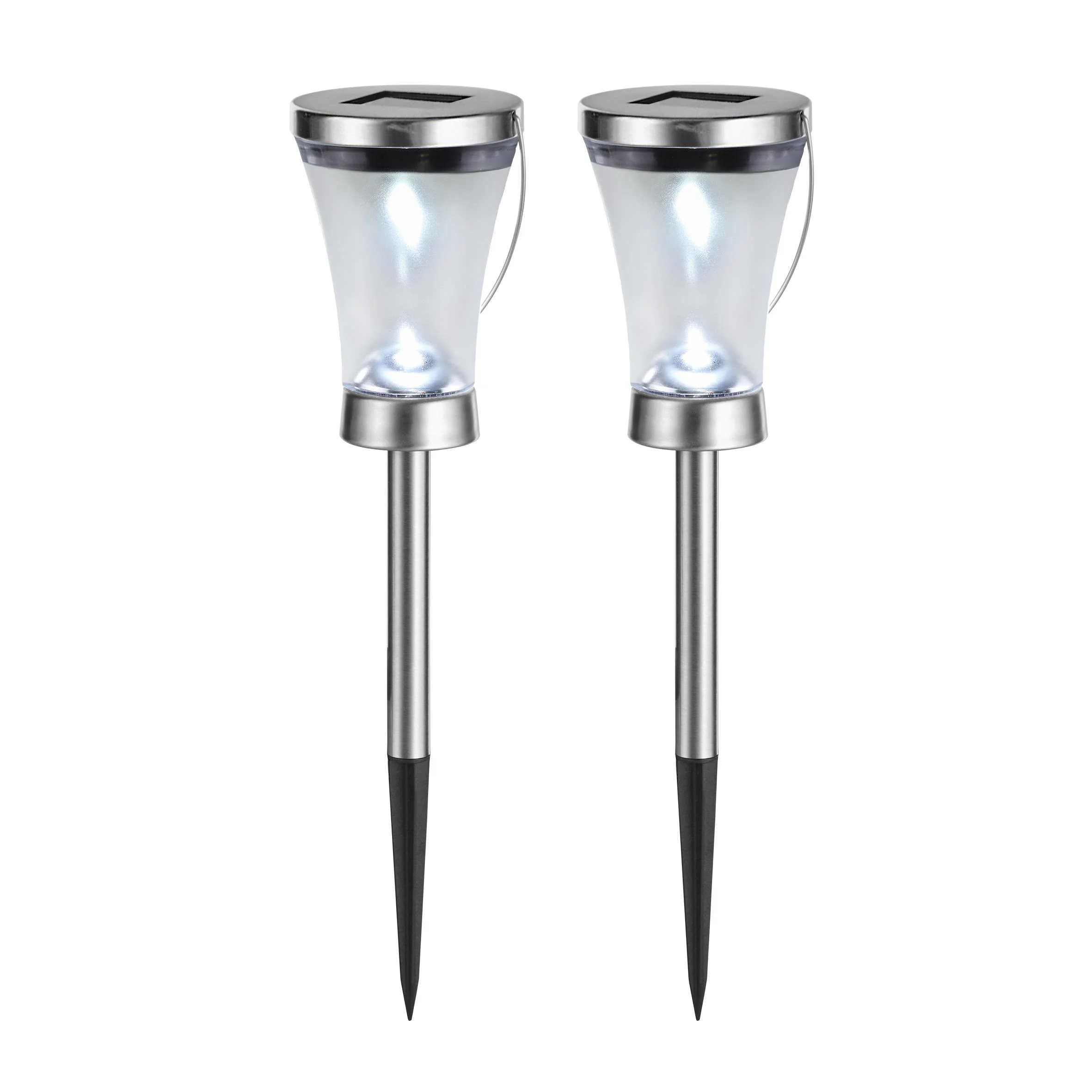 LED Solarlampe 3in1, 2er Set