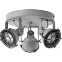 Industrie-Deckenleuchte Jesper - betongrau