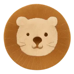 Kinderteppich rund image