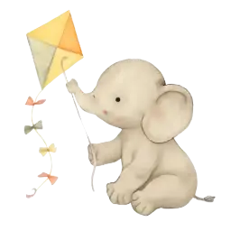 Elefanten & Papierdrachen Bild
