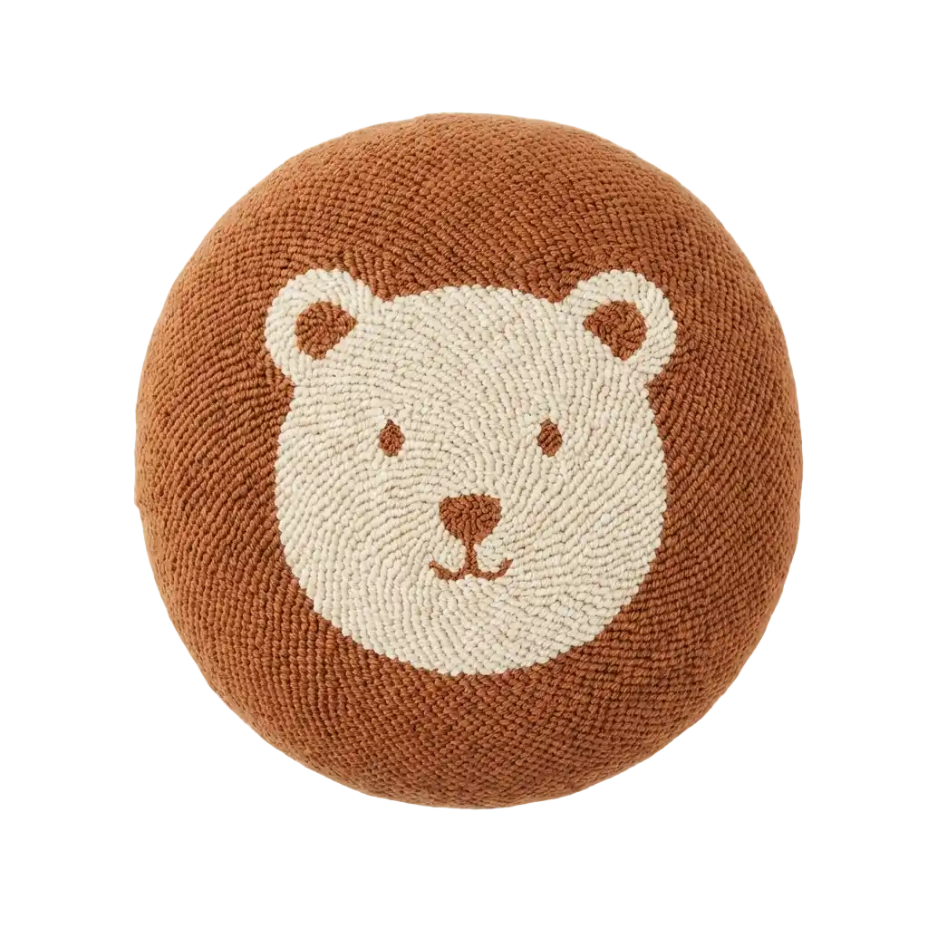 Vera Lochstickerei sienna braun image