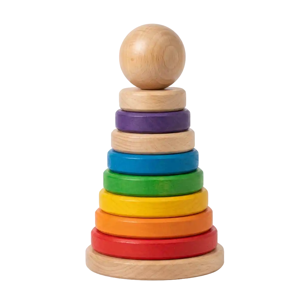 Holz Stapelturm image