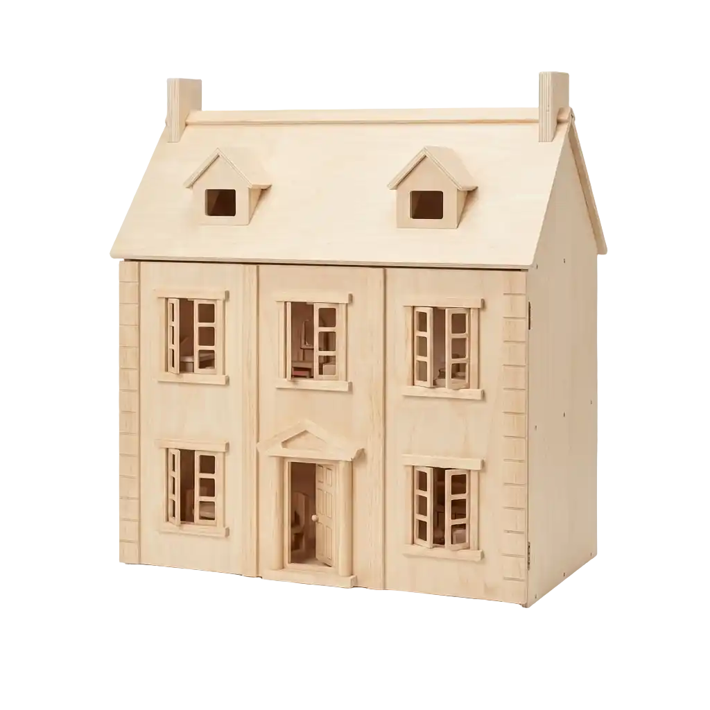 Holz Puppenhaus image