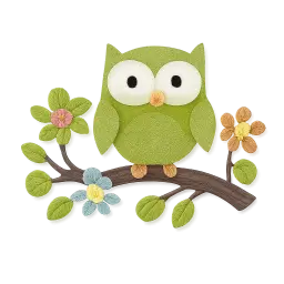 What a Hoot grün Bild