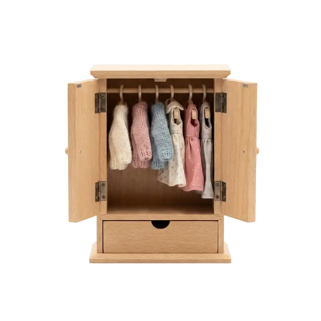 Puppenkleiderschrank image