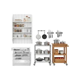 Küchenregale, Ordnungssysteme image