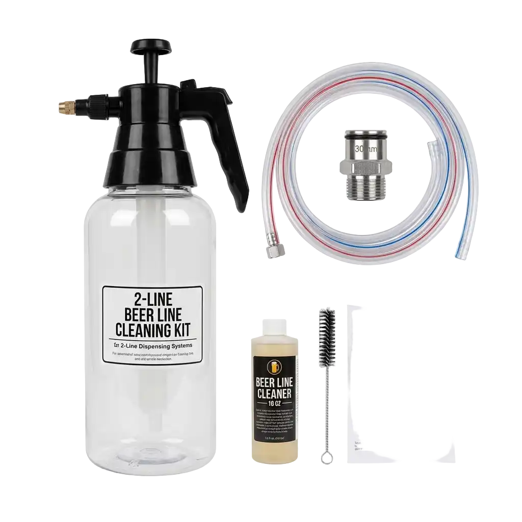 Reinigungsets für unsere 2-leitigen Zapfanlagen mit 30 mm Adapter image