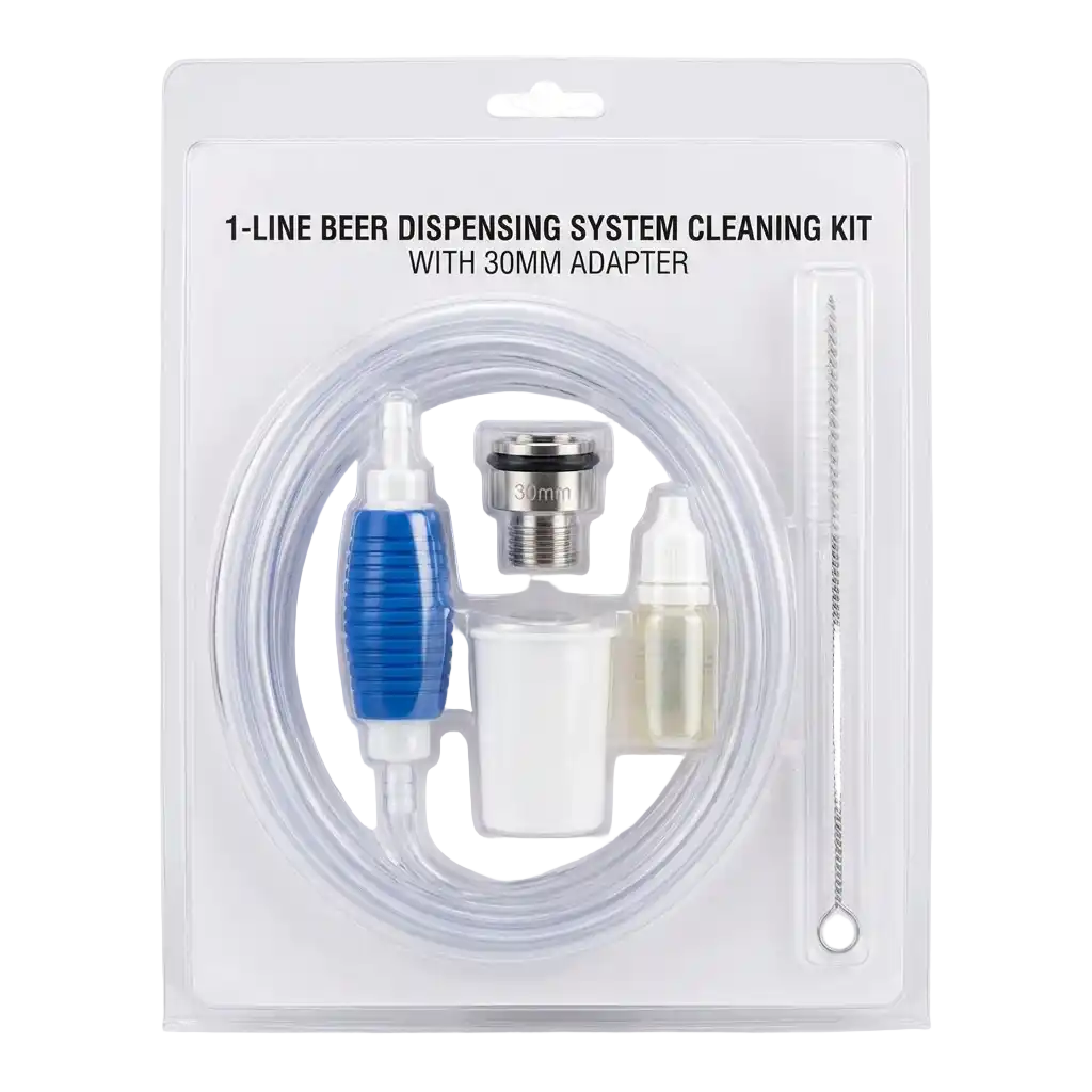 Reinigungsset für unsere 1-leitige Zapfanlage mit 30 mm Adapter image