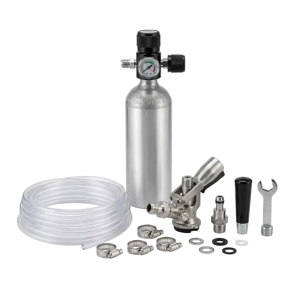 Zubehörpakete mit 0	5 kg CO2 Flasche 7mm Bierschlauch (1leitig) image