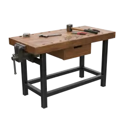 Werkbank Holz image