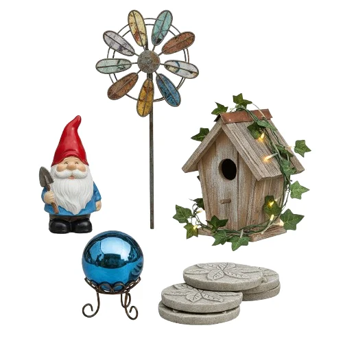 Gartendeko Holz image