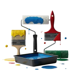 Brush Paint Roller Mini Bild