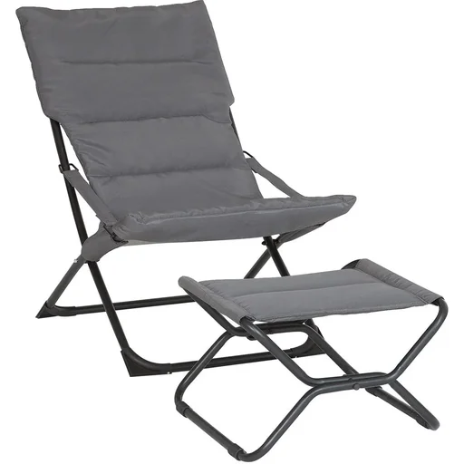 "Klappstuhl mit Fußhocker image"