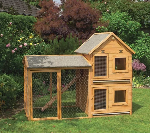"Kleintiervilla "Maxi" mit Erweiterung + 2 Auslaufgehege image"