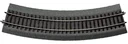 6 Stück Gebogenes Gleis R3 mit Bettung, Radius 419,6 mm, Bogenwinkel 30°
