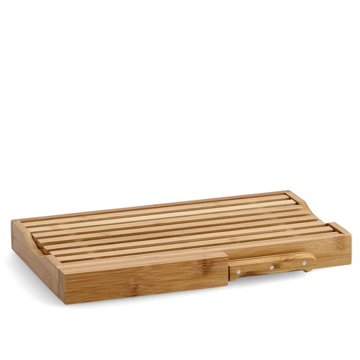 "Brotschneidebrett mit Messer, Bambus image"