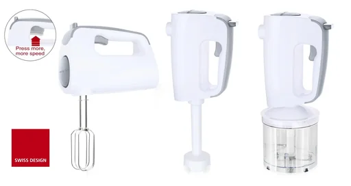 "3 in 1 Handmixer-Set "HMS-113257.11", 300 Watt image"