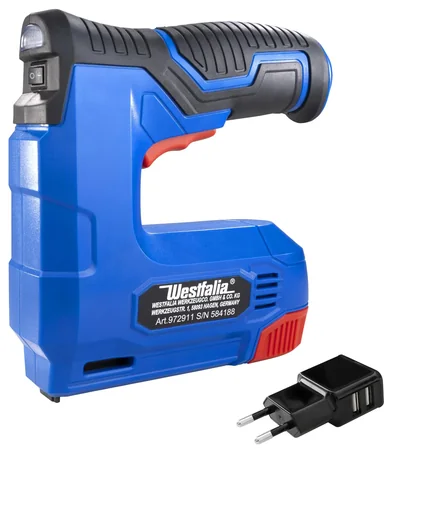 "Akku Tacker Li-Ionen 4 Volt 1,5 Ah inklusive USB-Ladeadapter Set image"