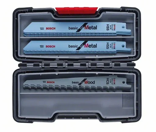 "Säbelsägeblatt-Set "Wood and Metal Basic", 15-teilig image"