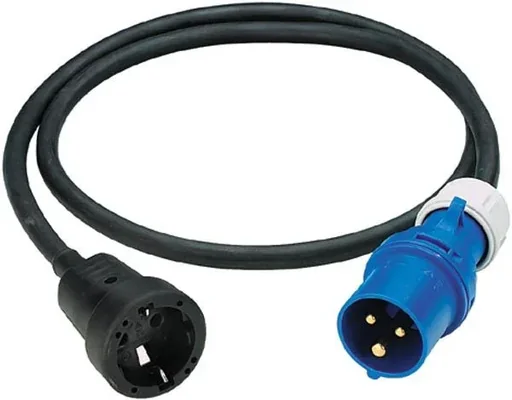 "Adapter - Stecker - Kupplung/ CEE Stecker H07RN-F image"