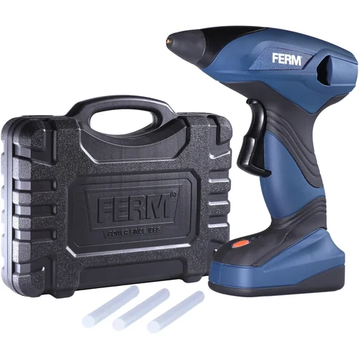 "GGM1003 Li-Ion Klebepistole 7.2V/1.5Ah - 15 Sekunden Einsatzbereit - 170 Grad Schmelztemperatur - Inkl. 6 Klebepatronen, image"