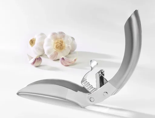 "Knoblauchpresse aus Edelstahl image"