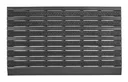 Gummi Bürstenfußmatte Grand Brush 48 x 78 cm anthrazit