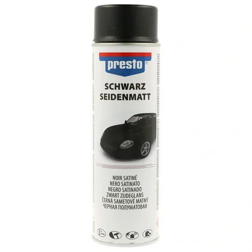 "Rallye Spraydose, Seidenmatt, 500 ml, Farbe Schwarz image"