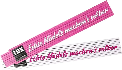 "Meterstab 2 m "Echte Mädels machens Selbst" image"